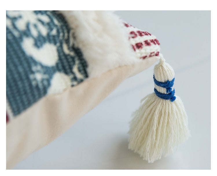 Moroccan Tassel Pillow Covers