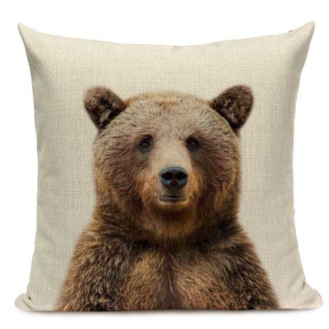 Rustic Chic Animal Pillow Covers