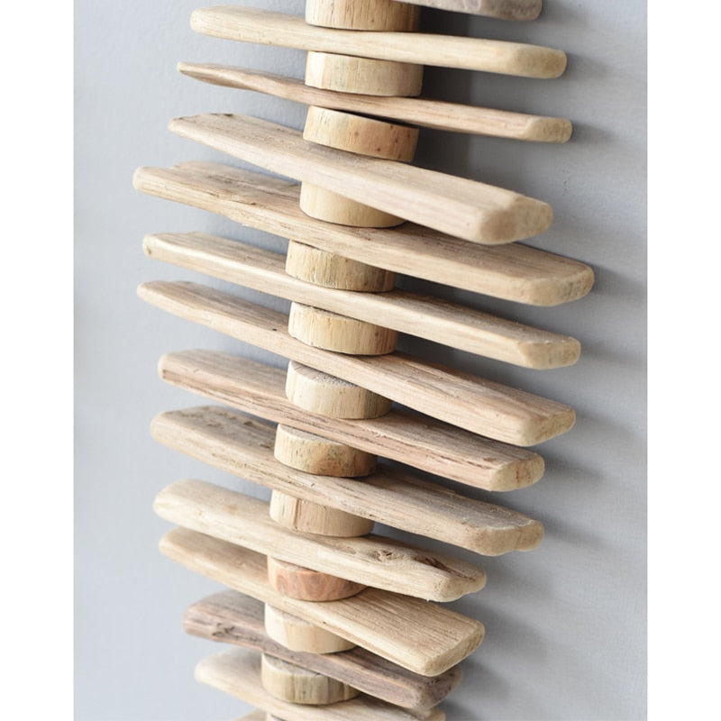 Scandinavian Vintage Wooden Hanging Fish
