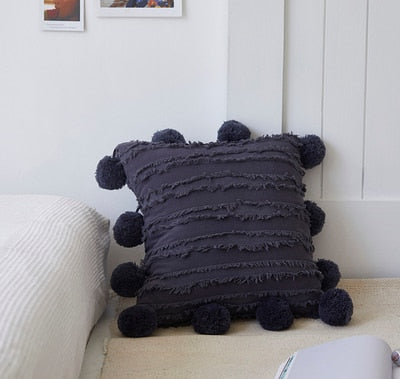 Pompom Tassel Pillow Covers