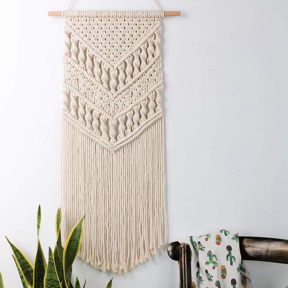 Boho Chic Macrame Woven Wall Hanging