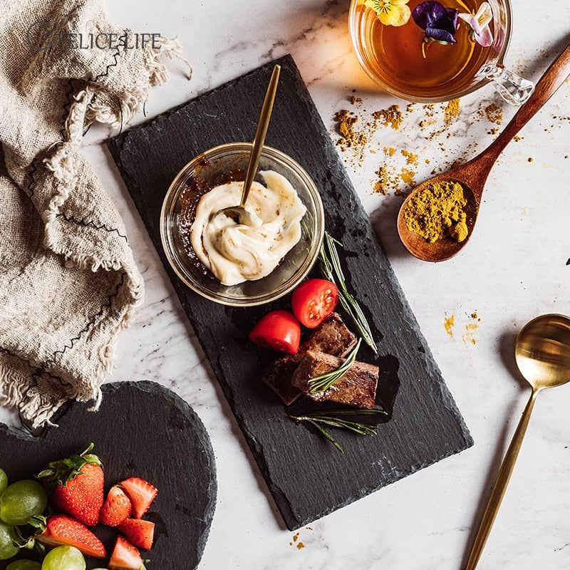 Natural Slate Serving Dishes