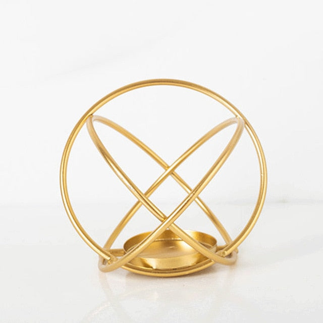 Nordic Style Geometric Candle Holders