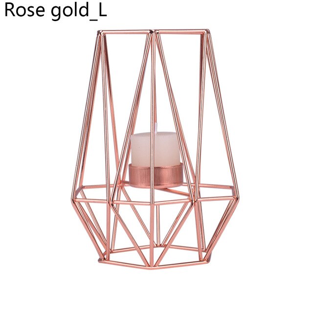 Nordic Style Geometric Candle Holders