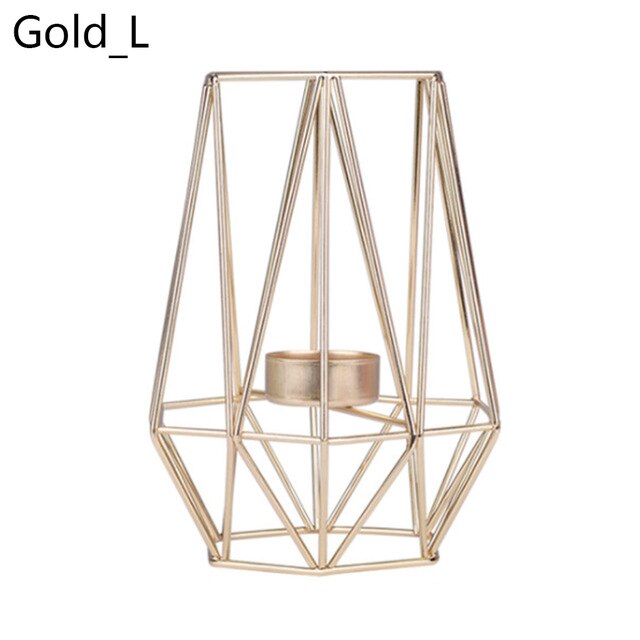 Nordic Style Geometric Candle Holders
