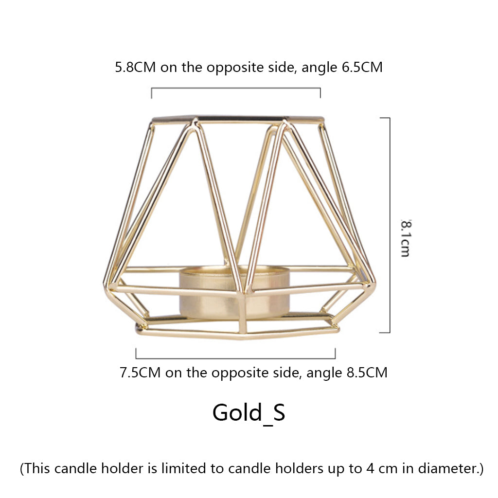 Nordic Style Geometric Candle Holders