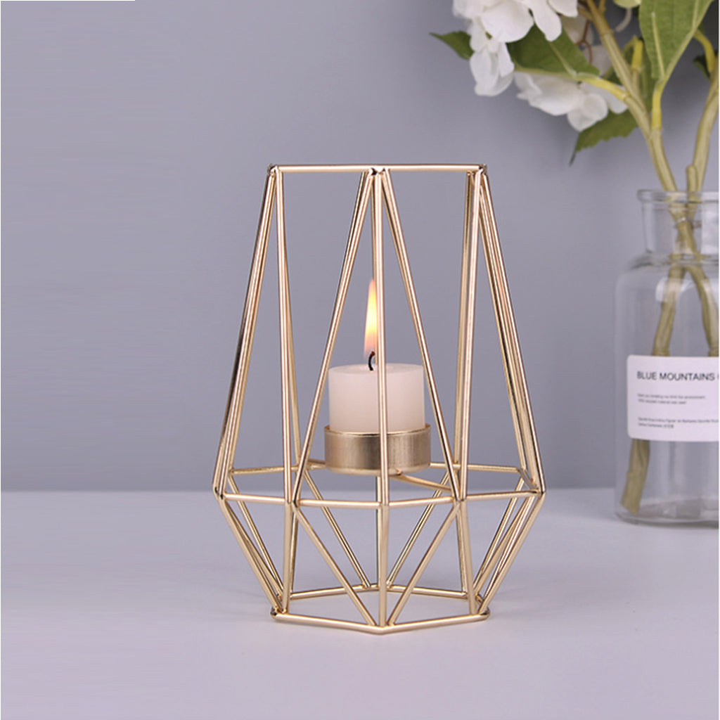 Nordic Style Geometric Candle Holders