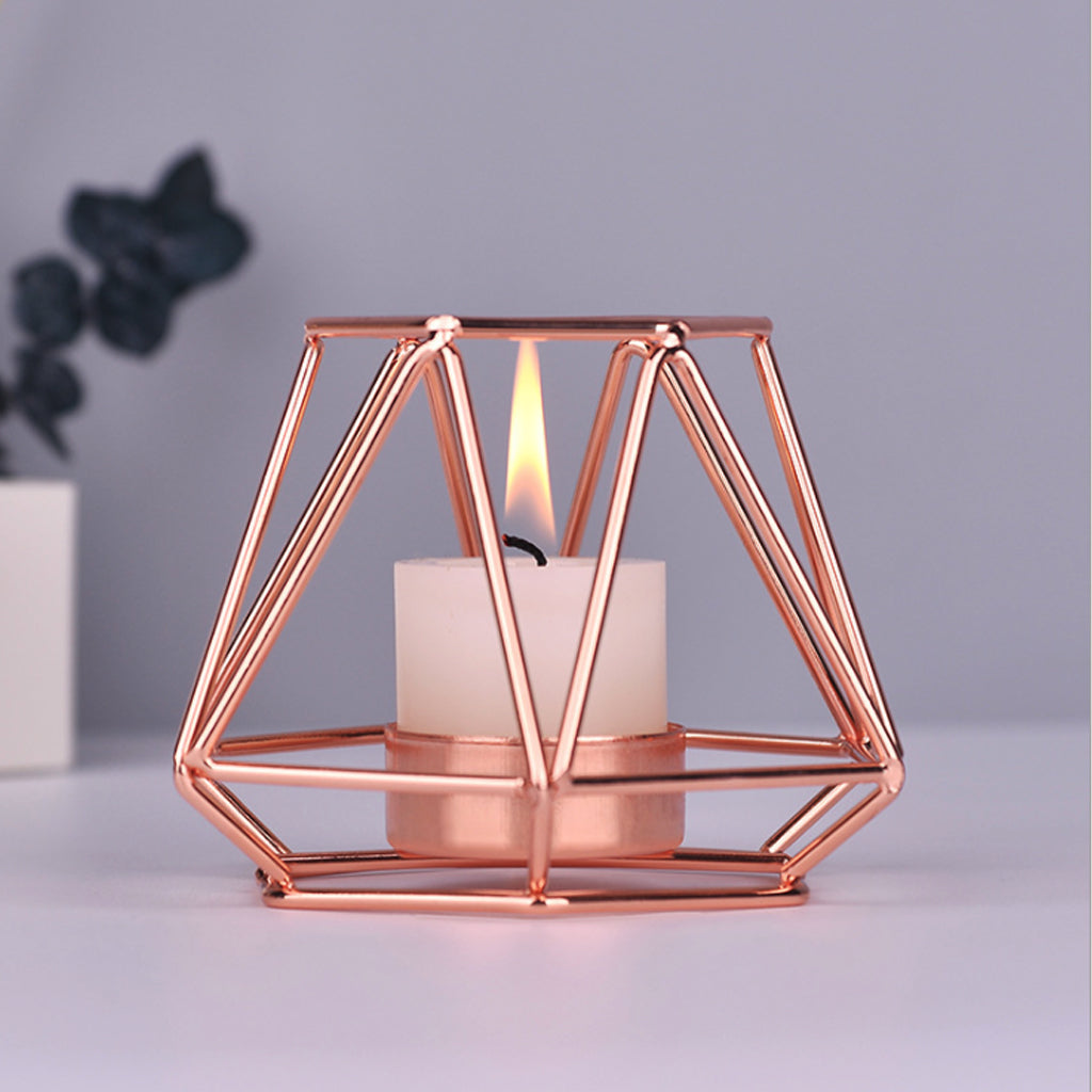 Nordic Style Geometric Candle Holders
