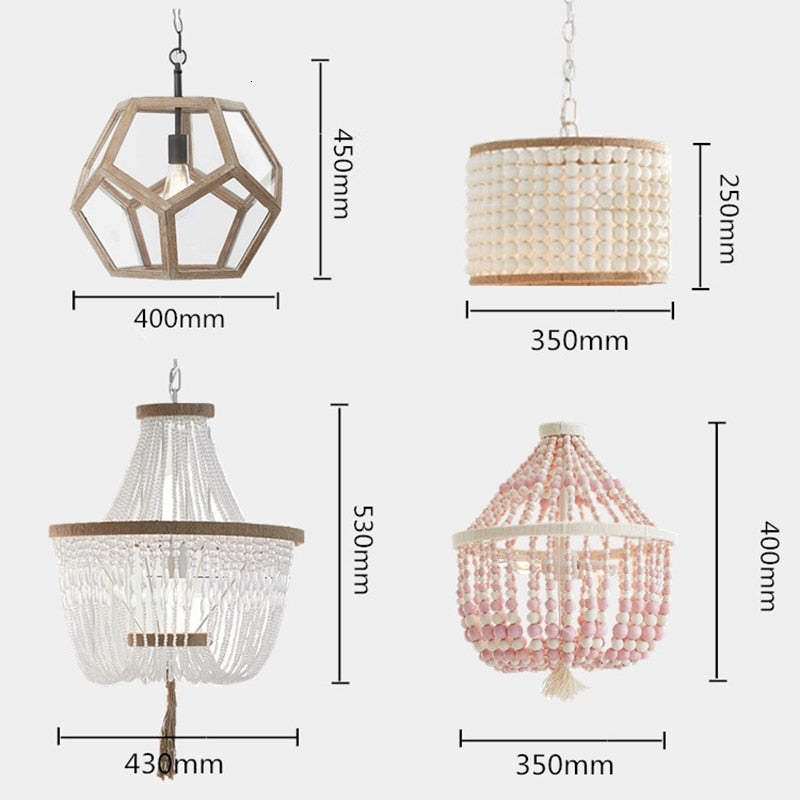 Modern Minimalist Chandelier (The Aidan)