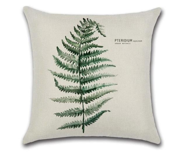Botanical Print Pillow Covers