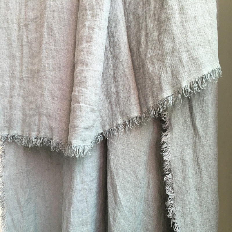 French Linen Throw Blanket