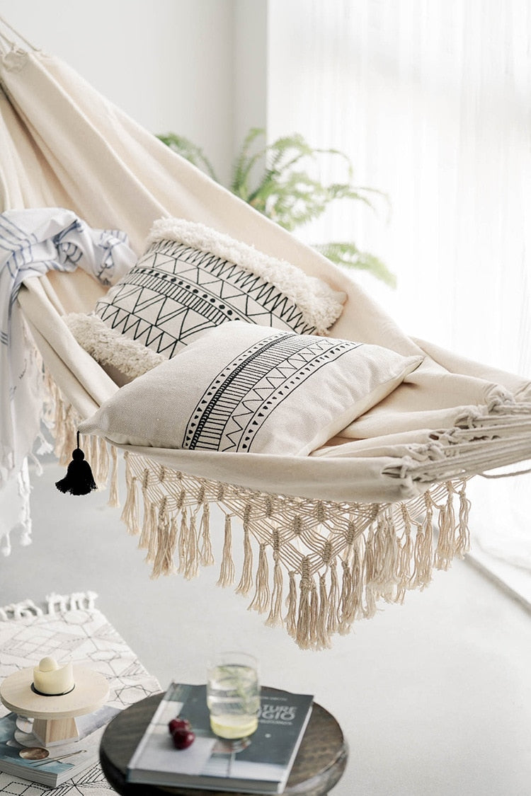 Boho Tassel Hammock