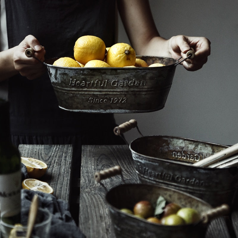 Vintage Rustic Container