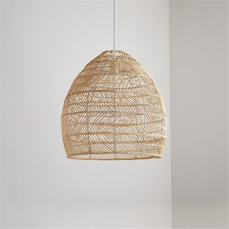 Modern Rattan Pendant Light