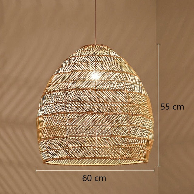 Modern Rattan Pendant Light