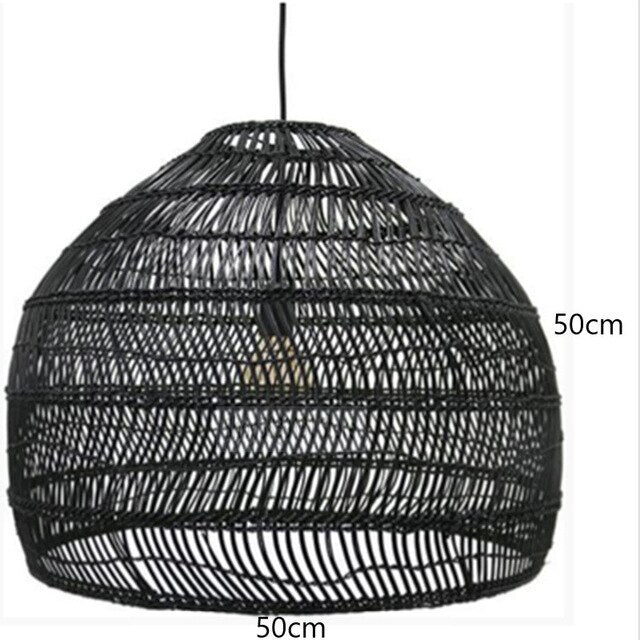 Modern Rattan Pendant Light