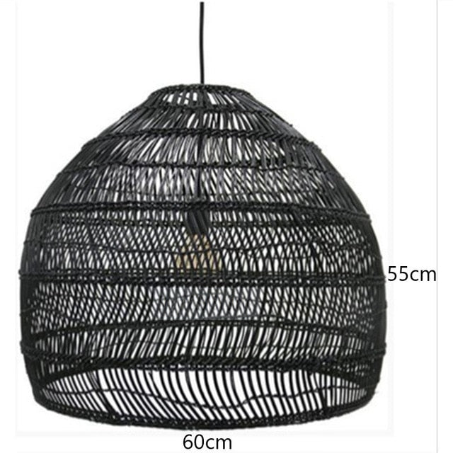 Modern Rattan Pendant Light
