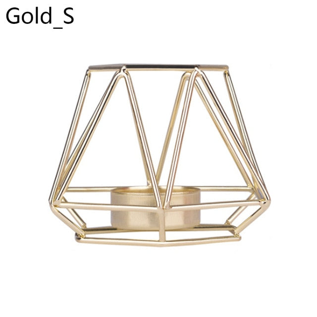 Nordic Style Geometric Candle Holders